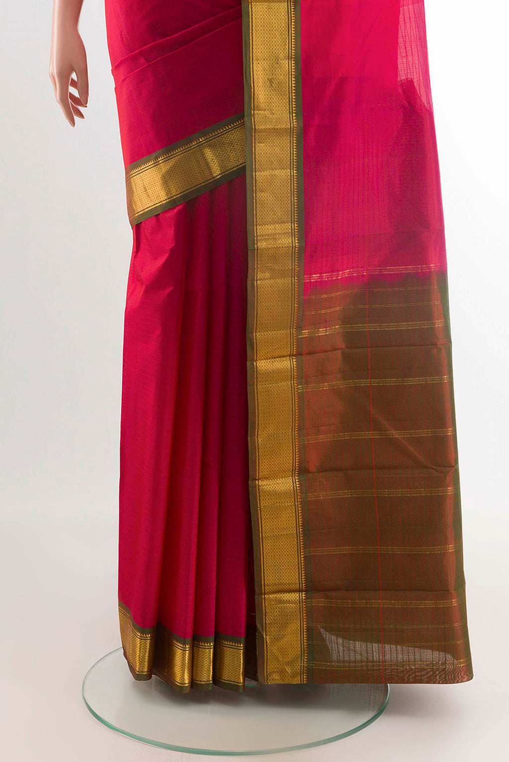 pleats pallu
