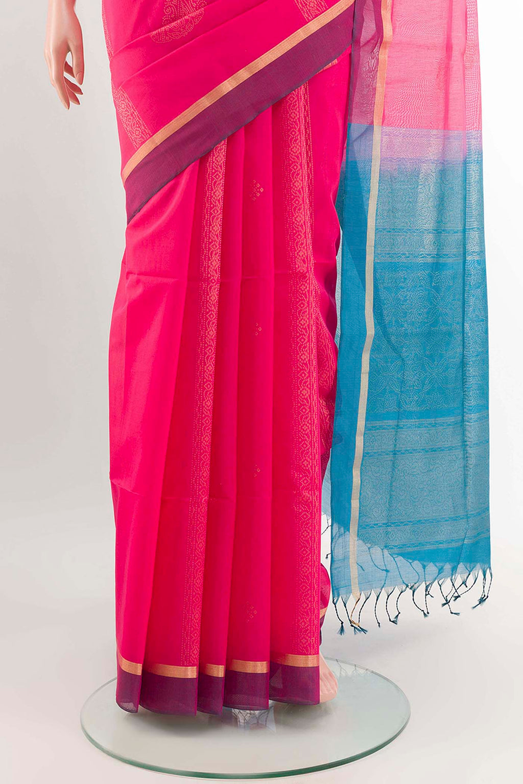 pleats pallu