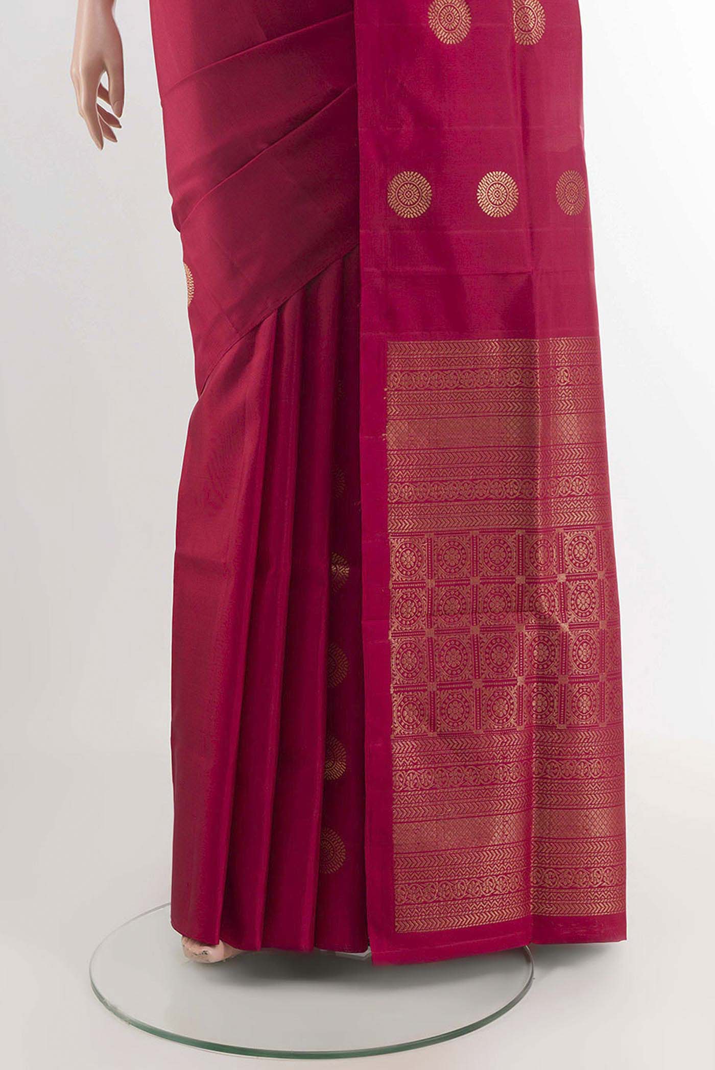 pleats pallu