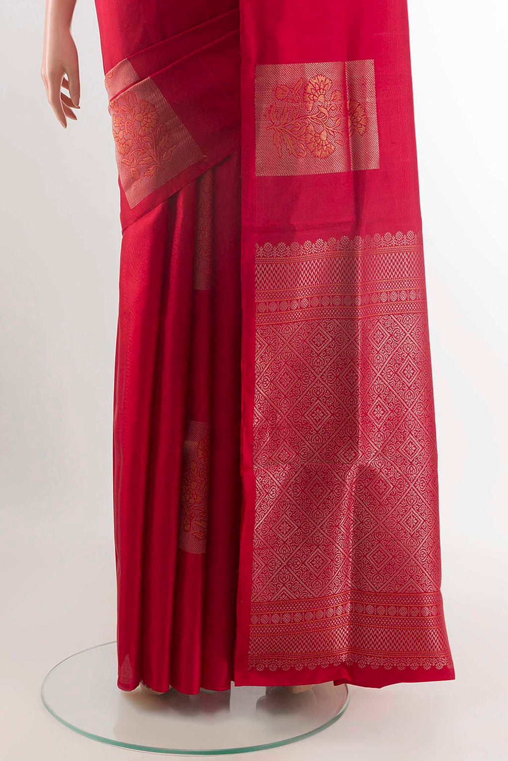 pleats pallu