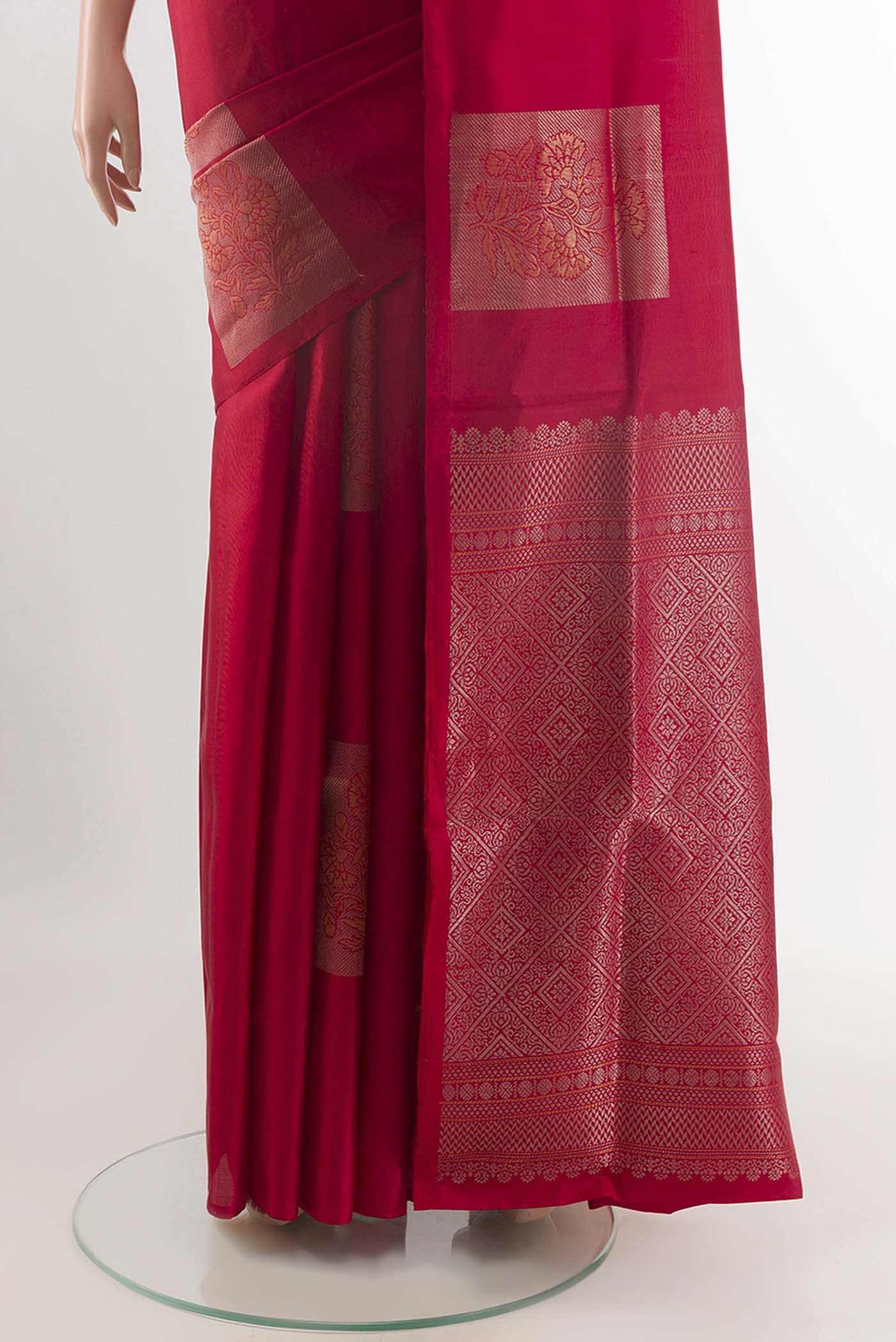 pleats pallu