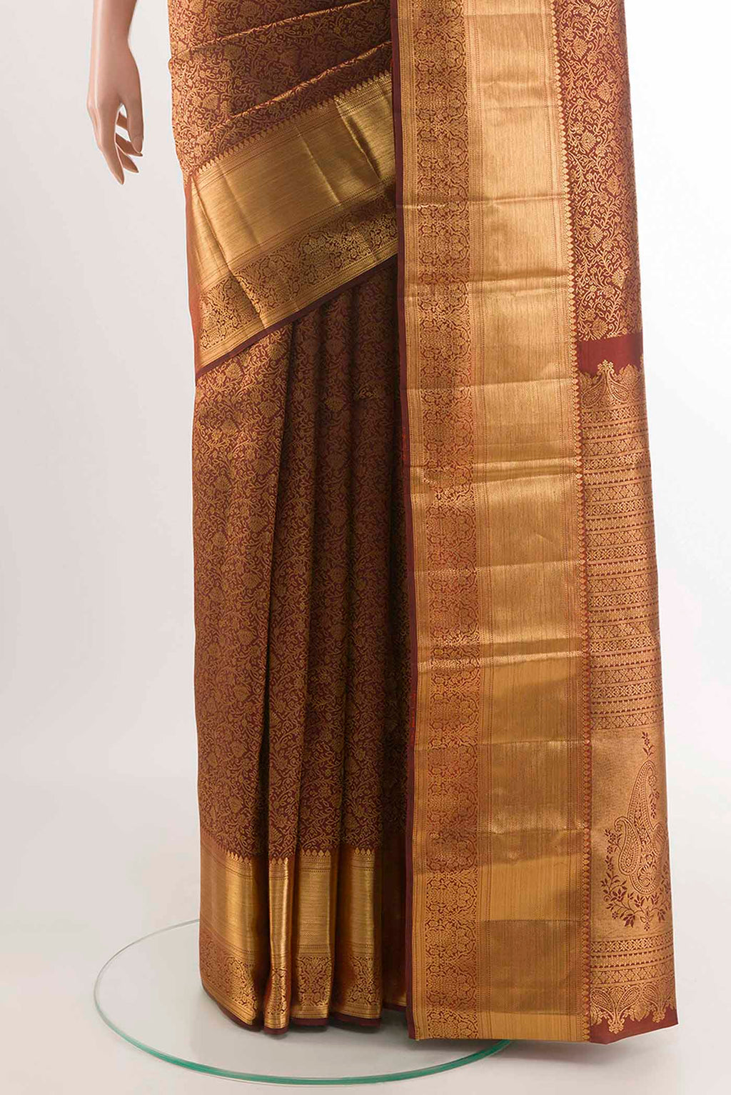 pleats pallu