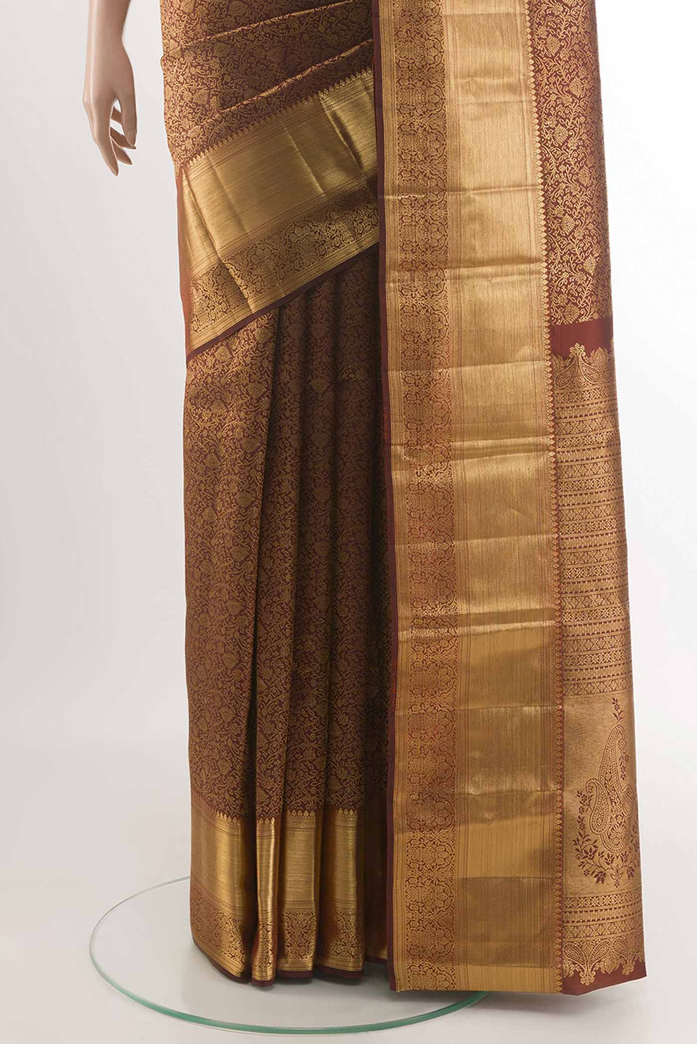 pleats pallu