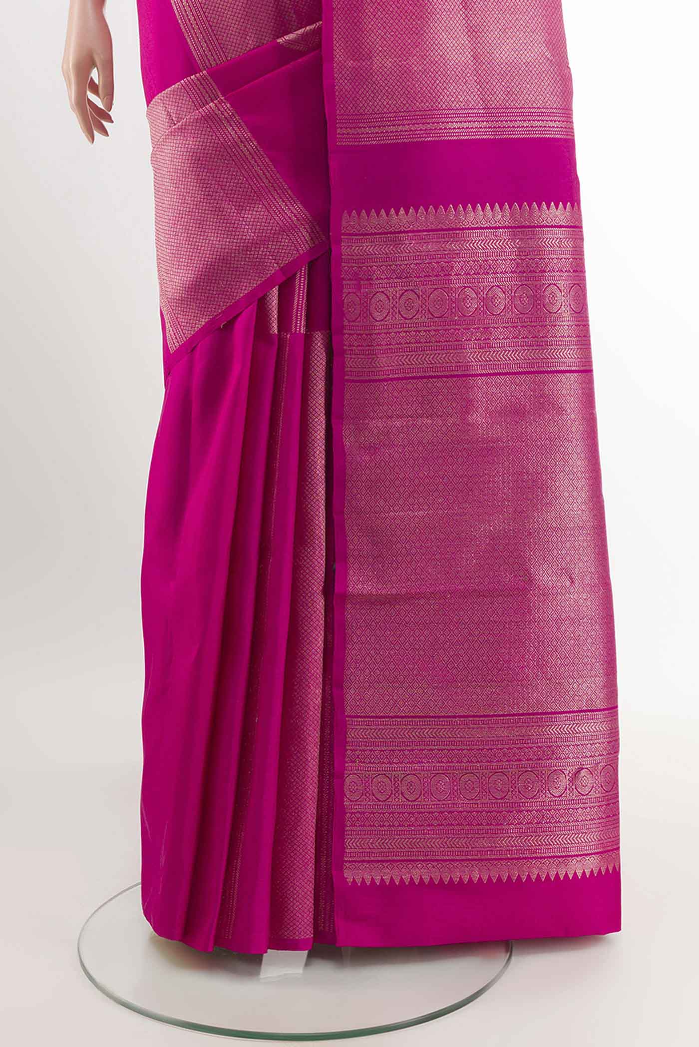 pleats pallu
