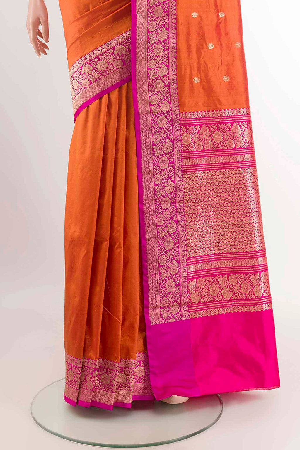 pleats pallu