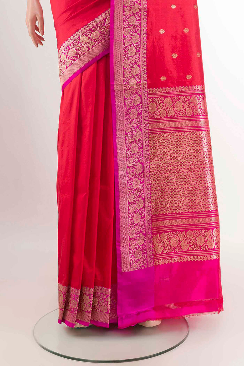 pleats pallu