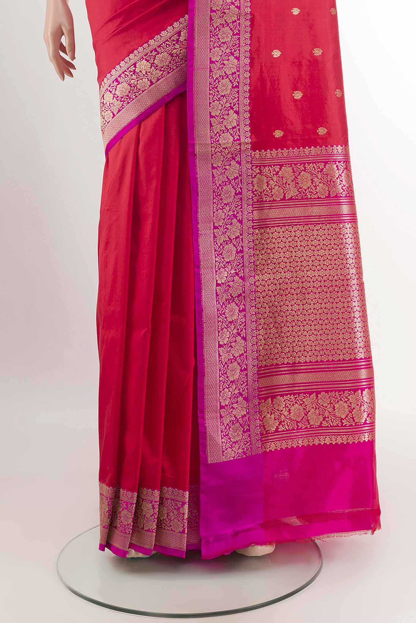 pleats pallu