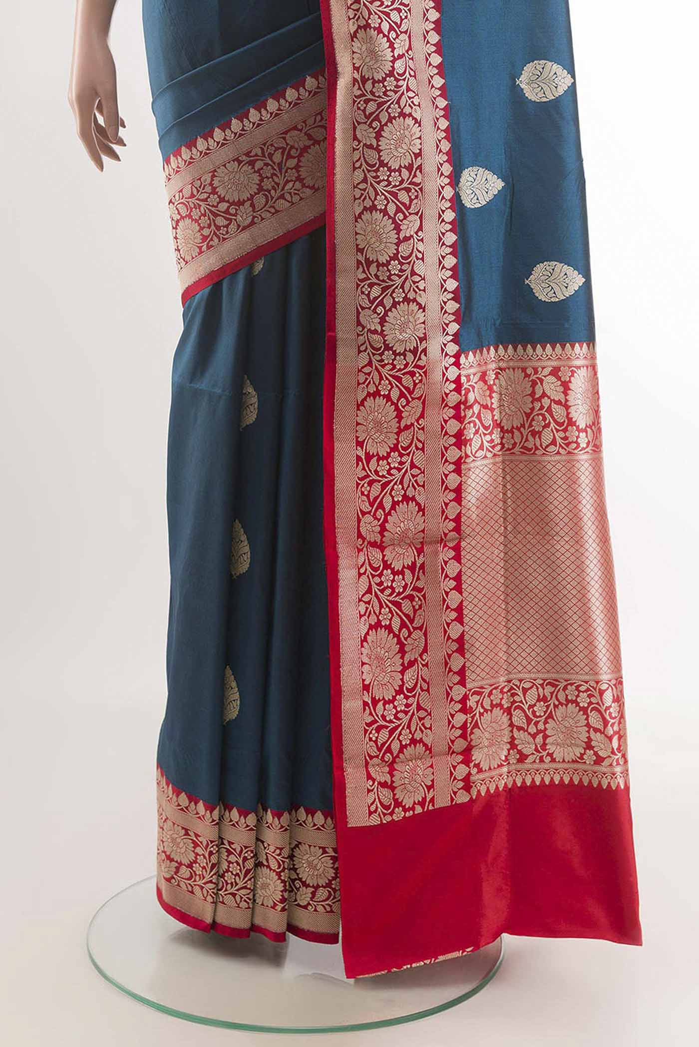 pleats pallu
