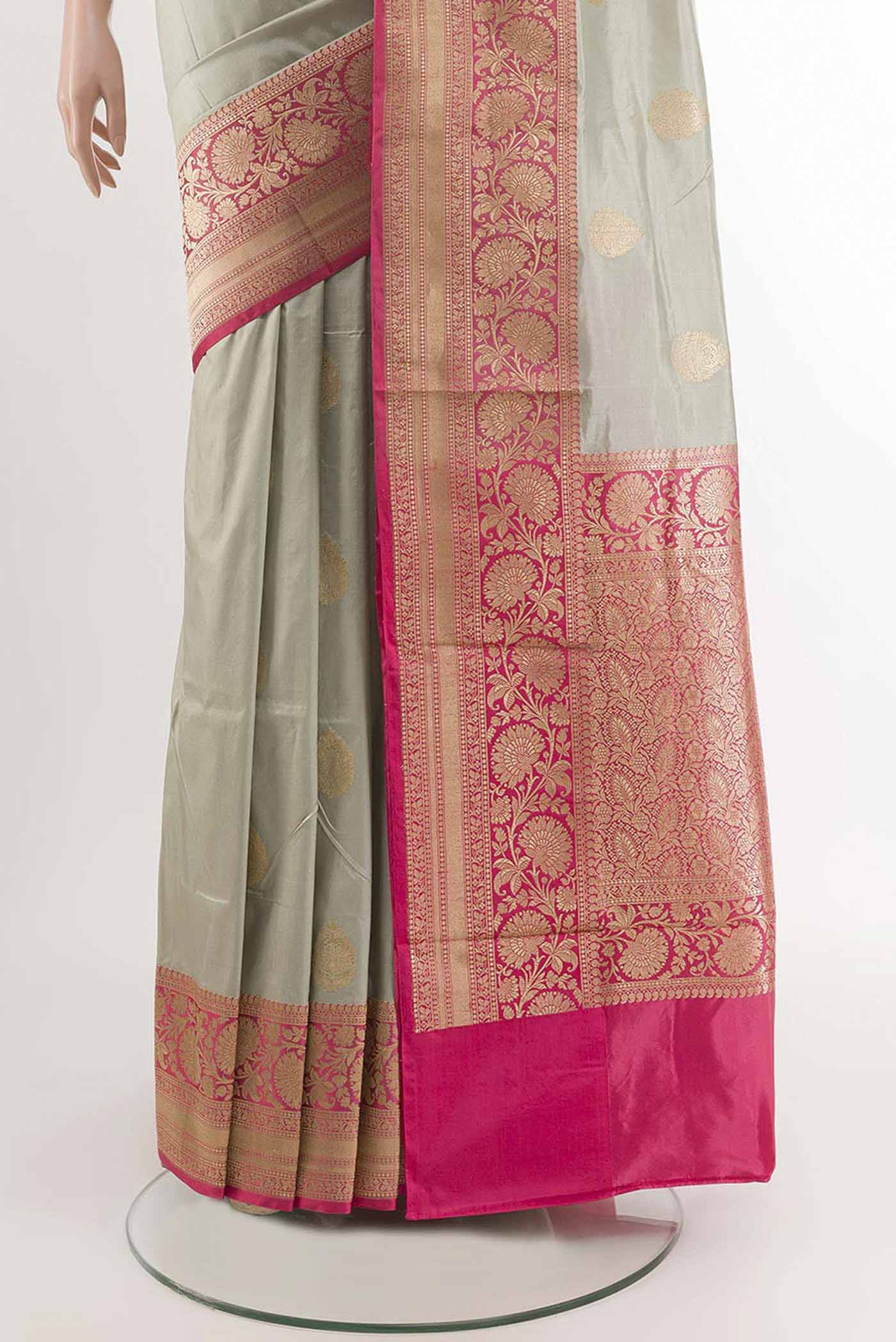 pleats pallu