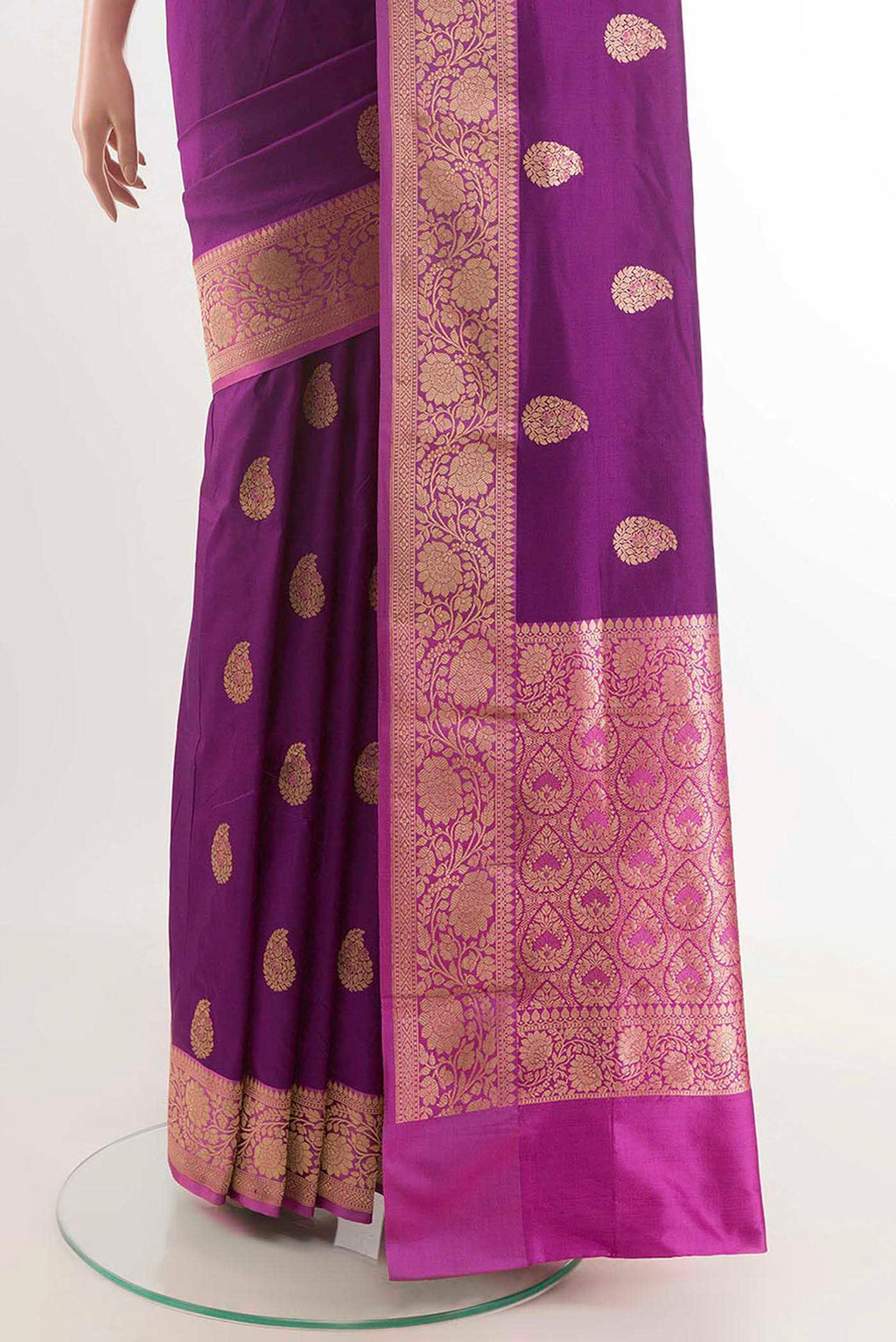 pleats pallu