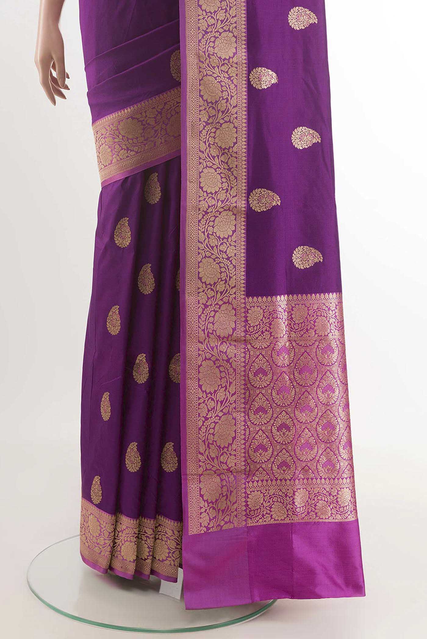pleats pallu
