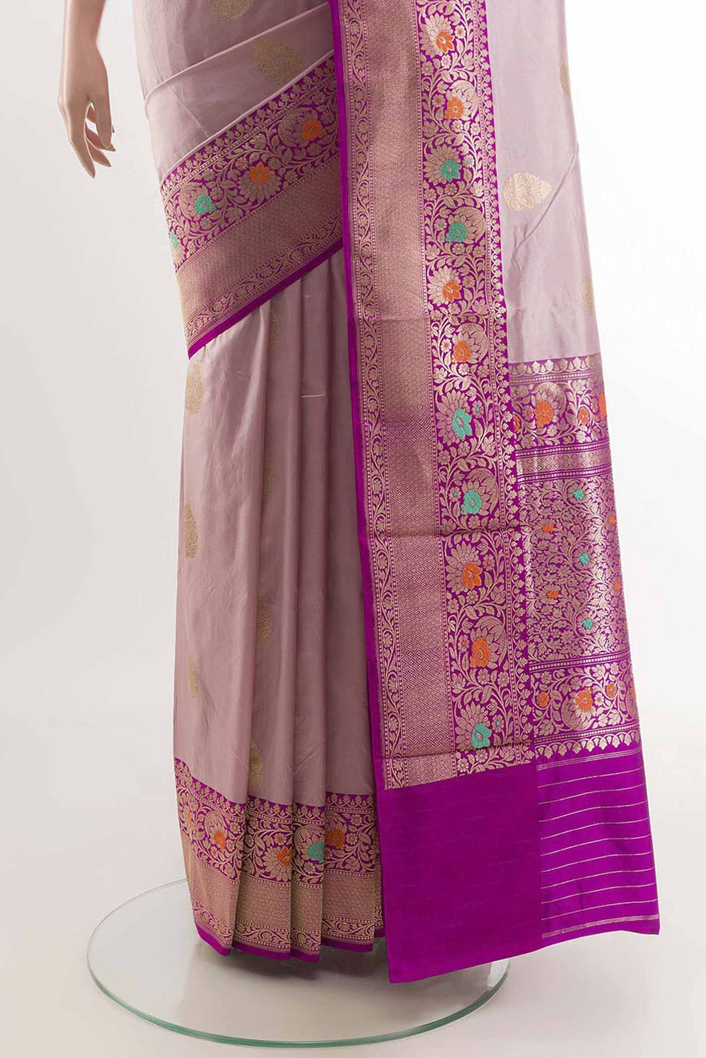 pleats pallu