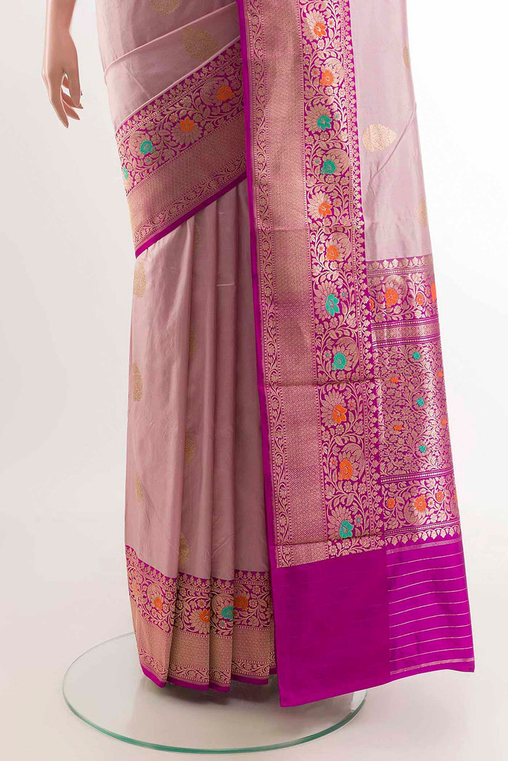 pleats pallu