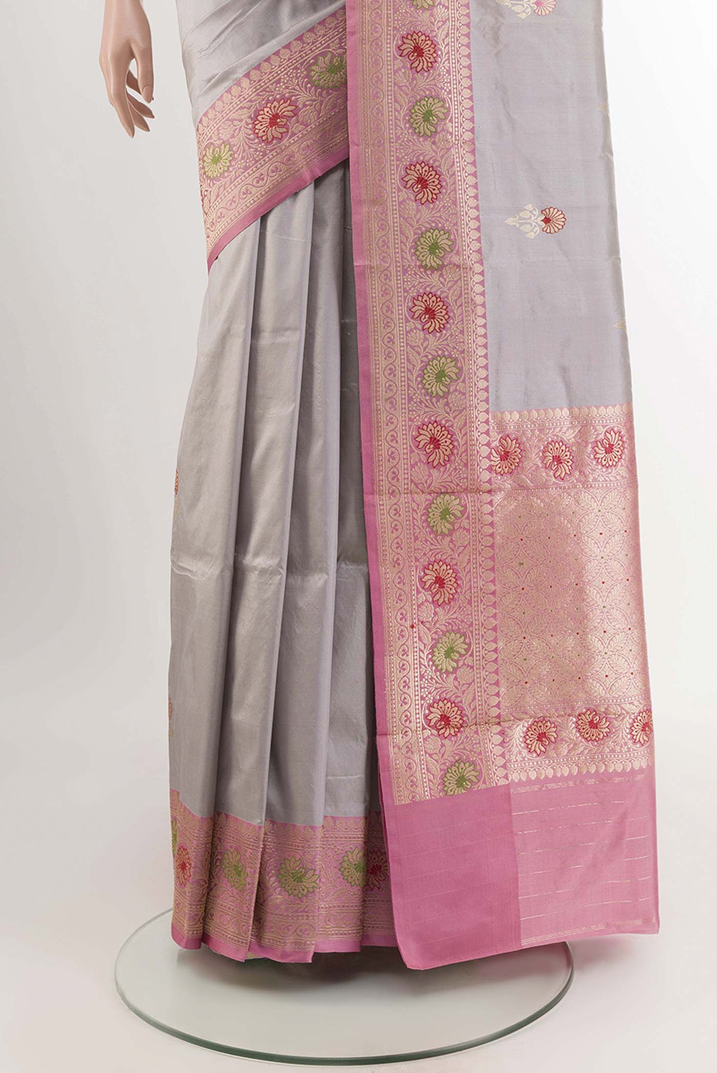 pleats pallu