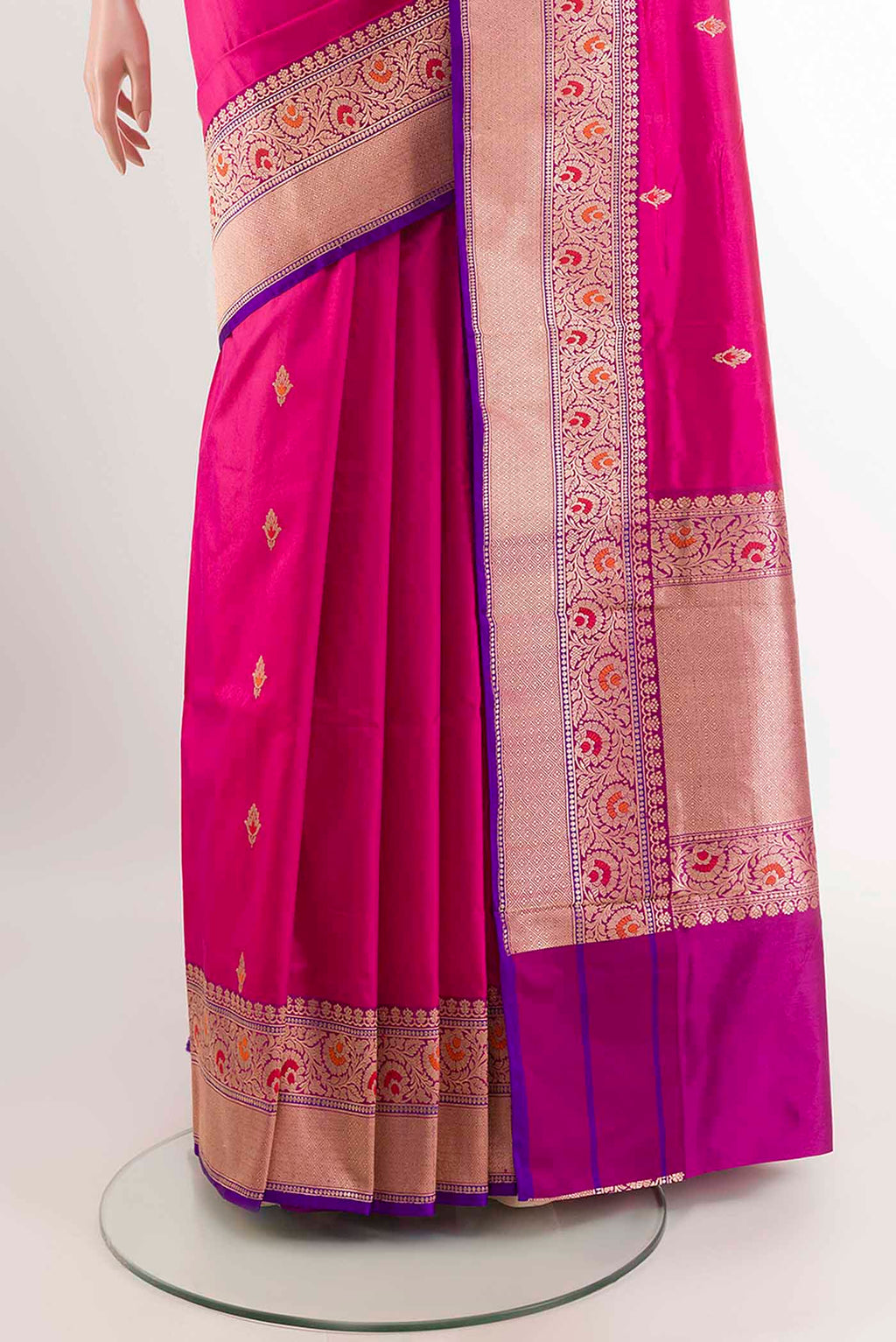 pleats pallu