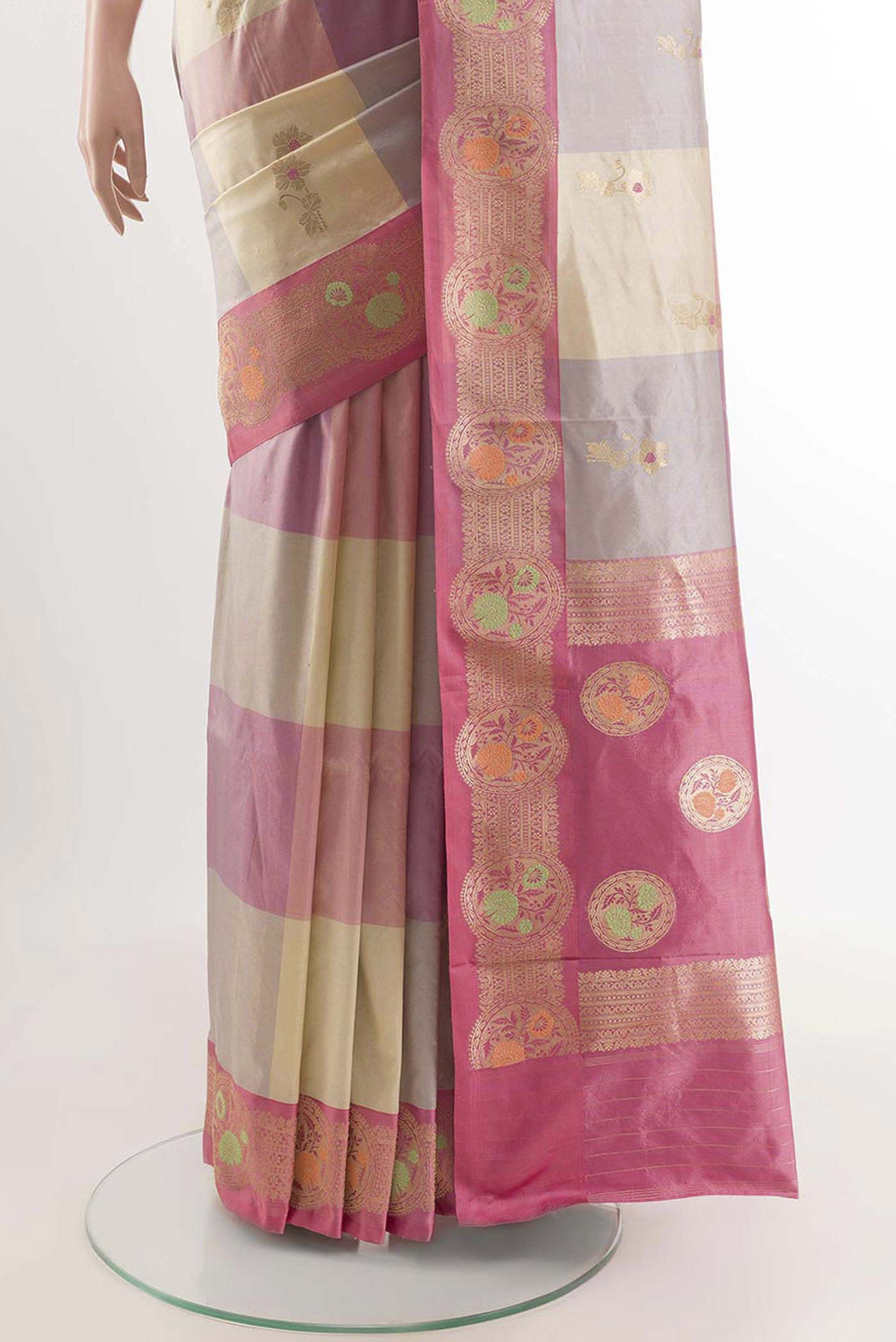 pleats pallu