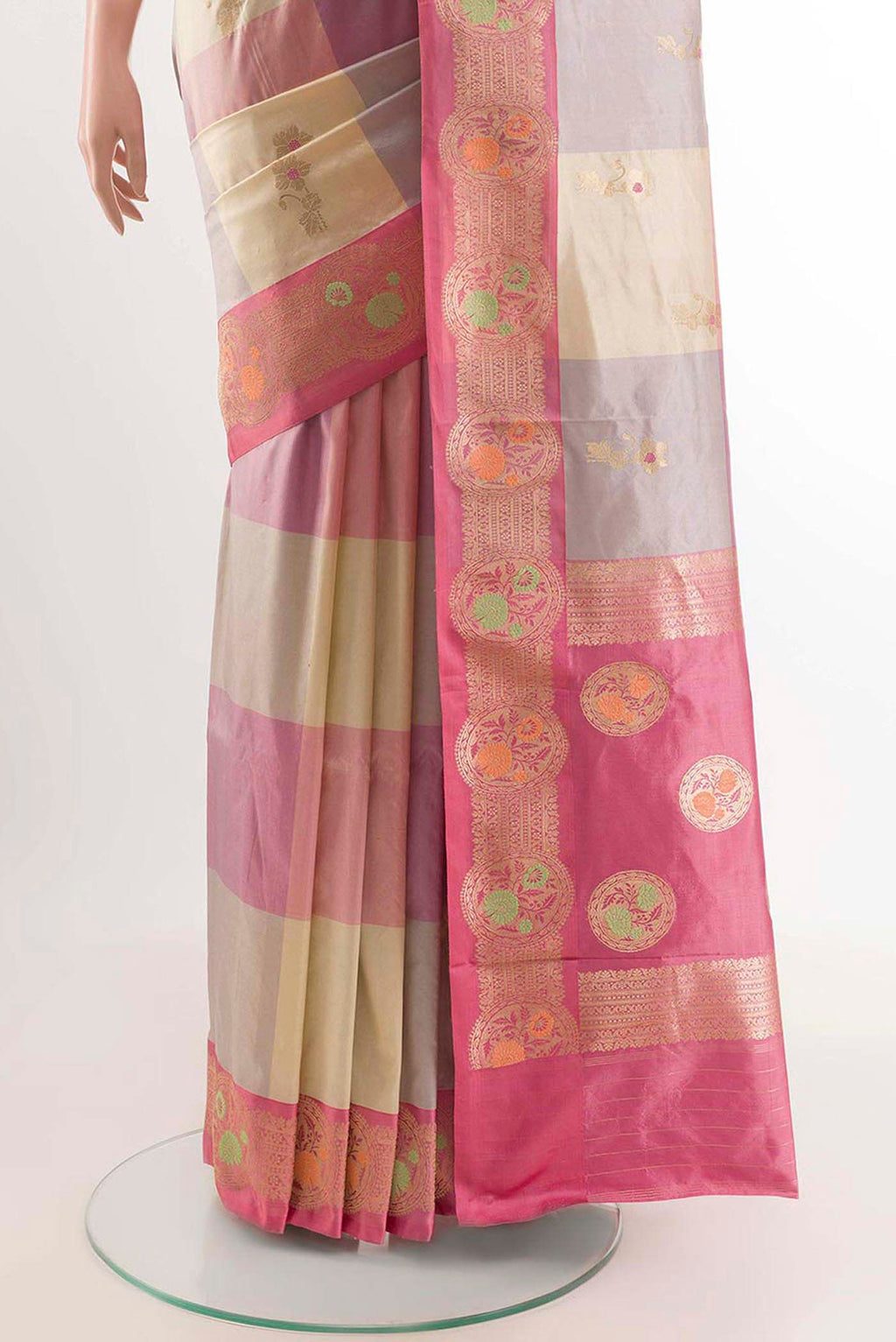 pleats pallu