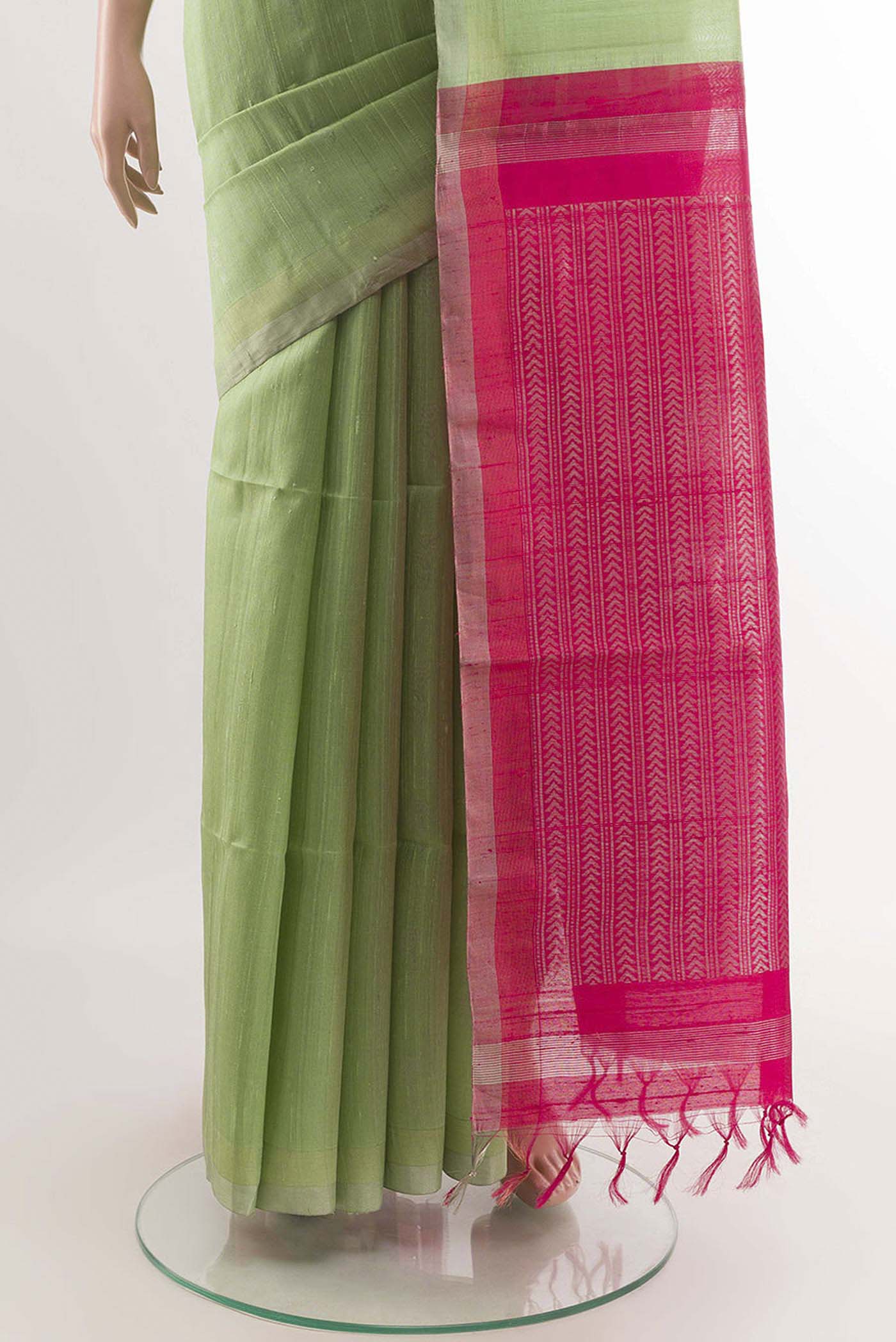 pleats pallu