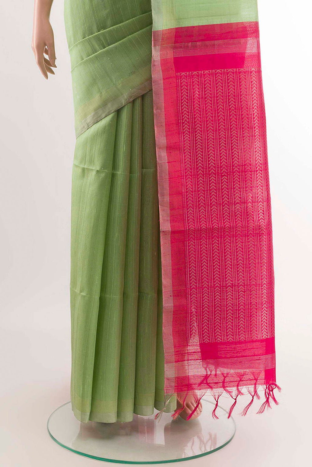 pleats pallu