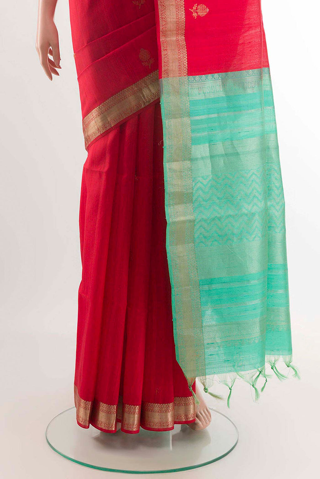 pleats pallu