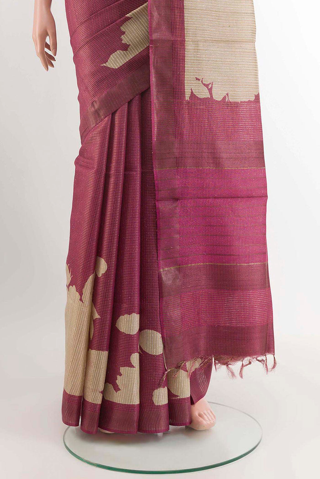 pleats pallu