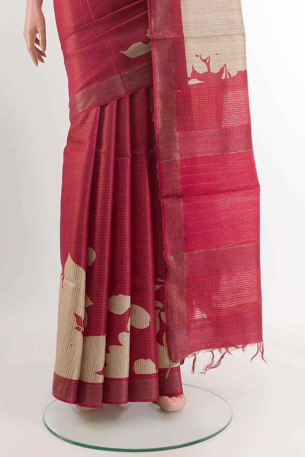 pleats pallu