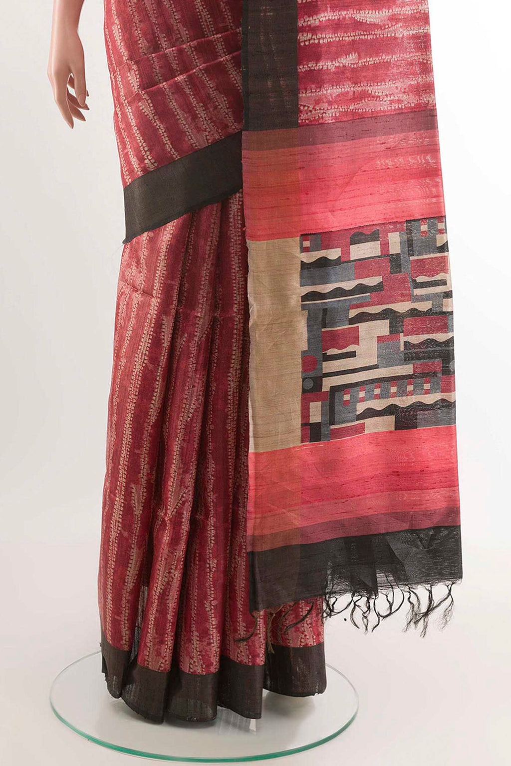 pleats pallu