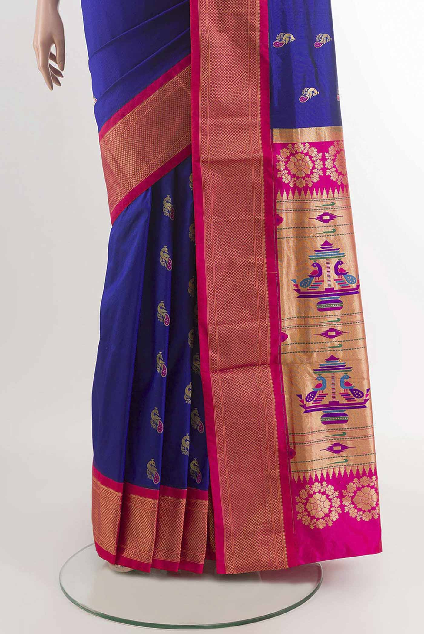 pleats pallu
