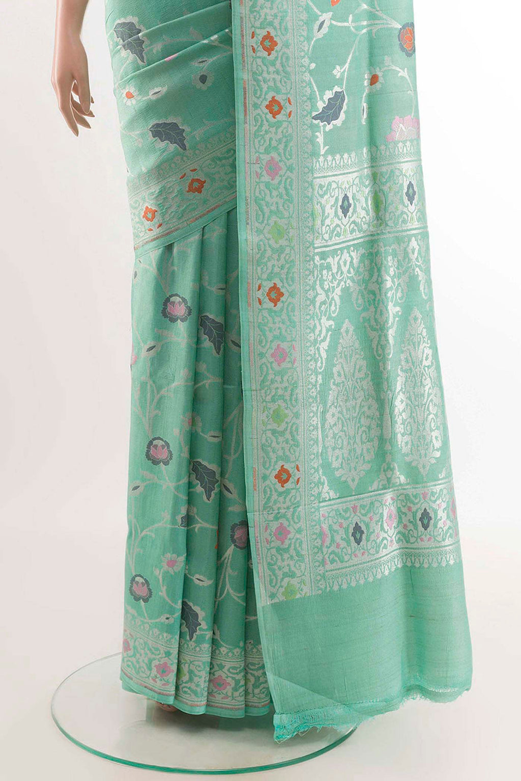pleats pallu