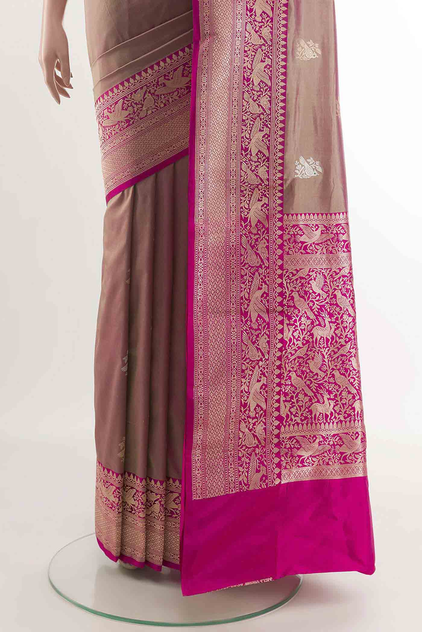 pleats pallu