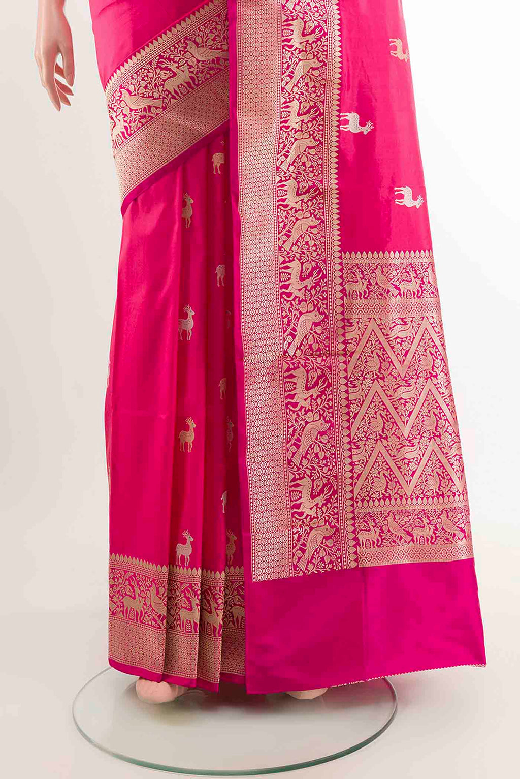 pleats pallu
