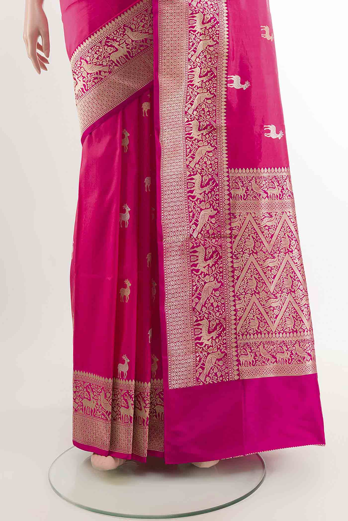 pleats pallu