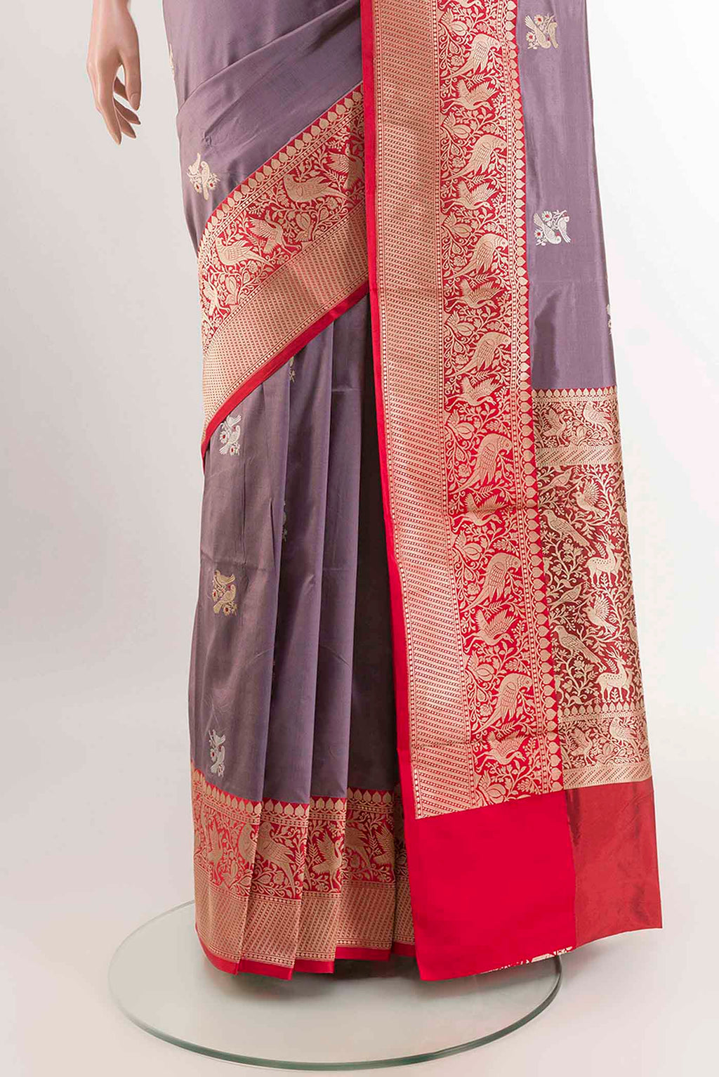 pleats pallu