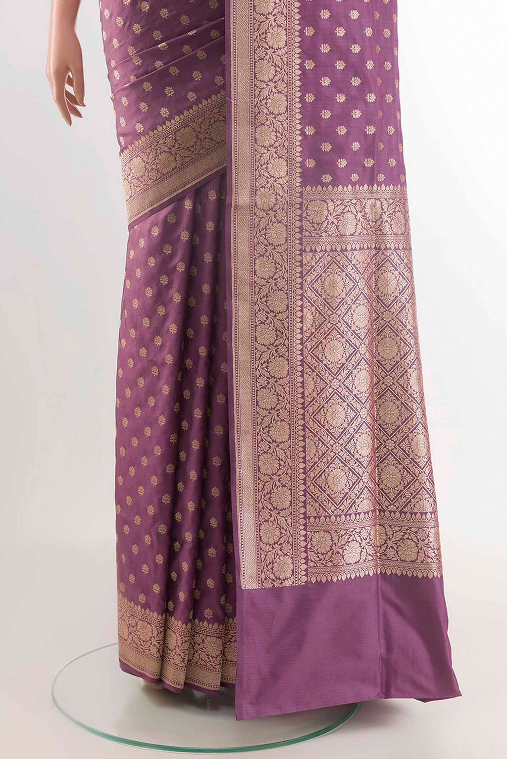 pleats pallu