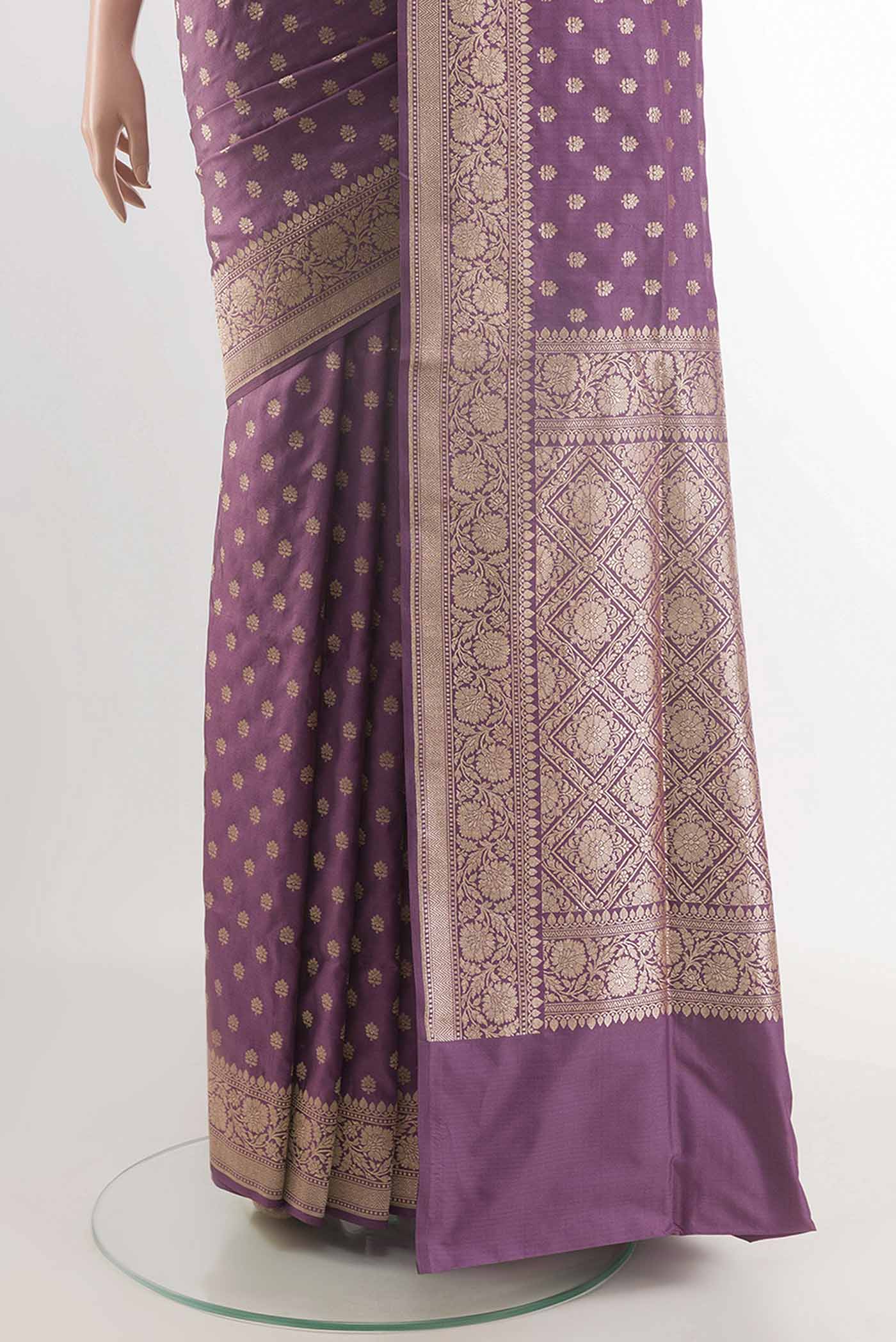 pleats pallu