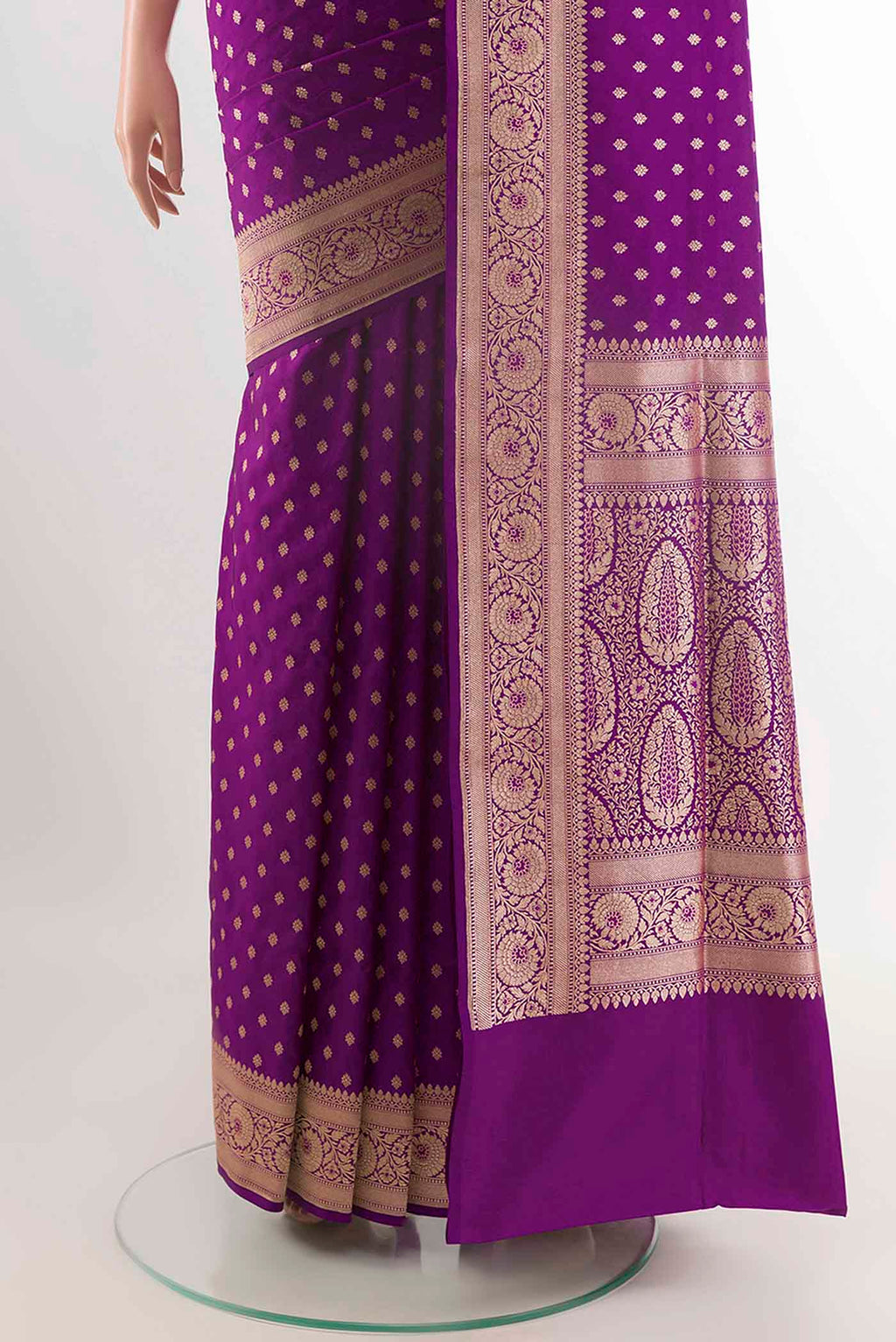 pleats pallu