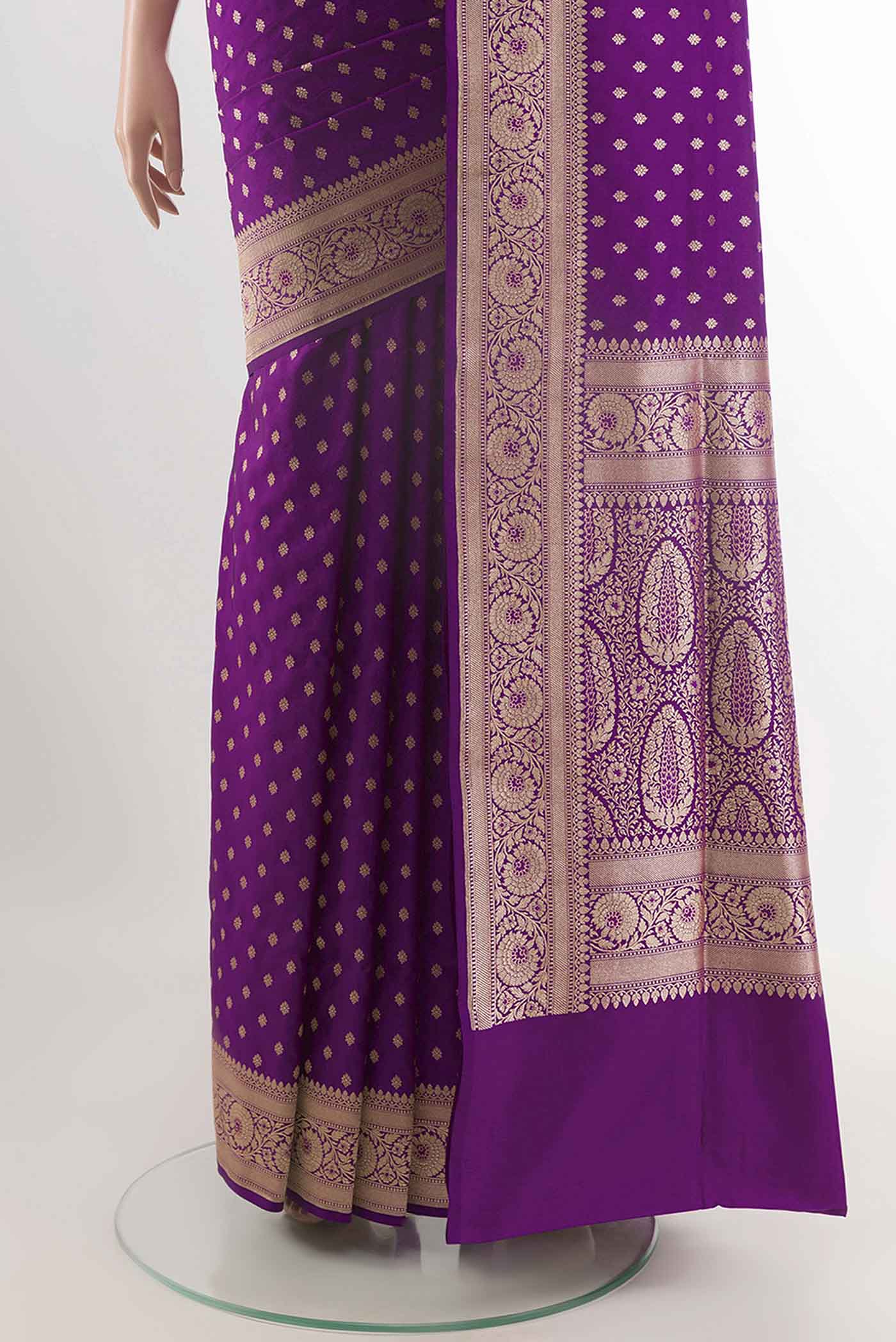 pleats pallu