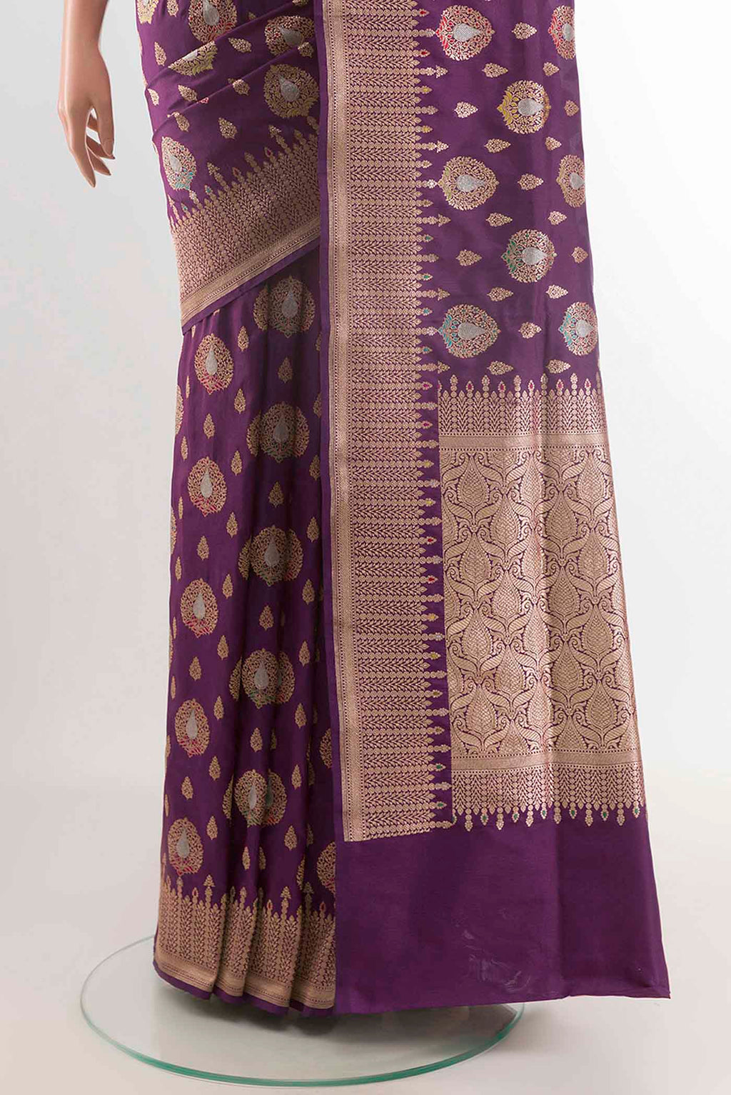 pleats pallu