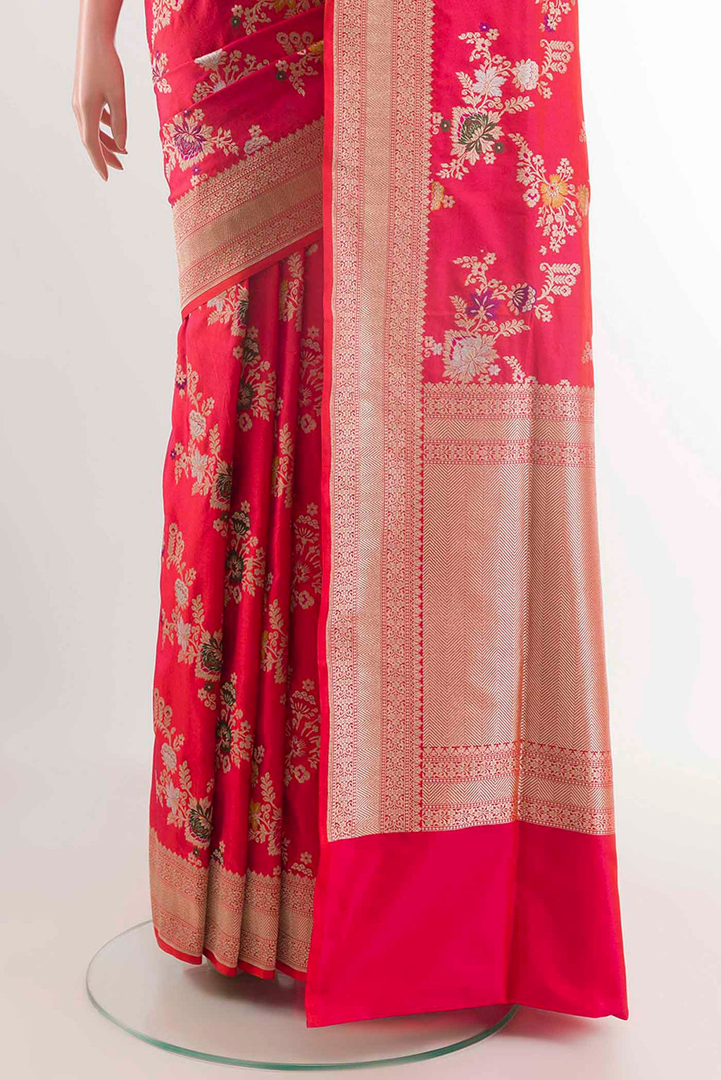pleats pallu