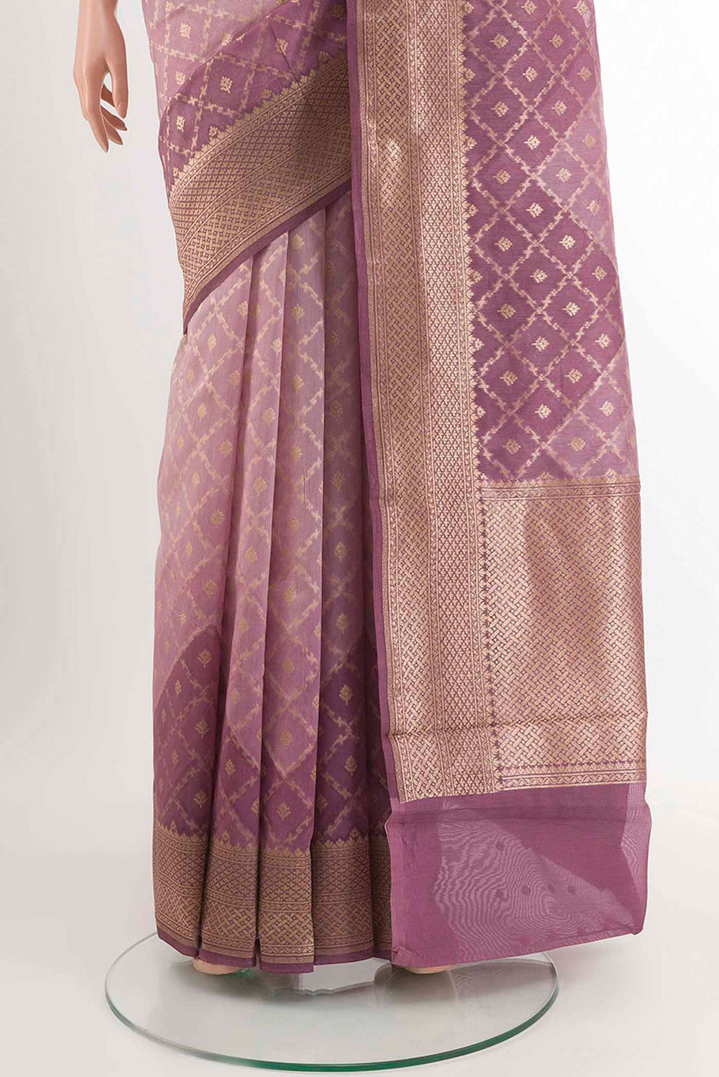 pleats pallu