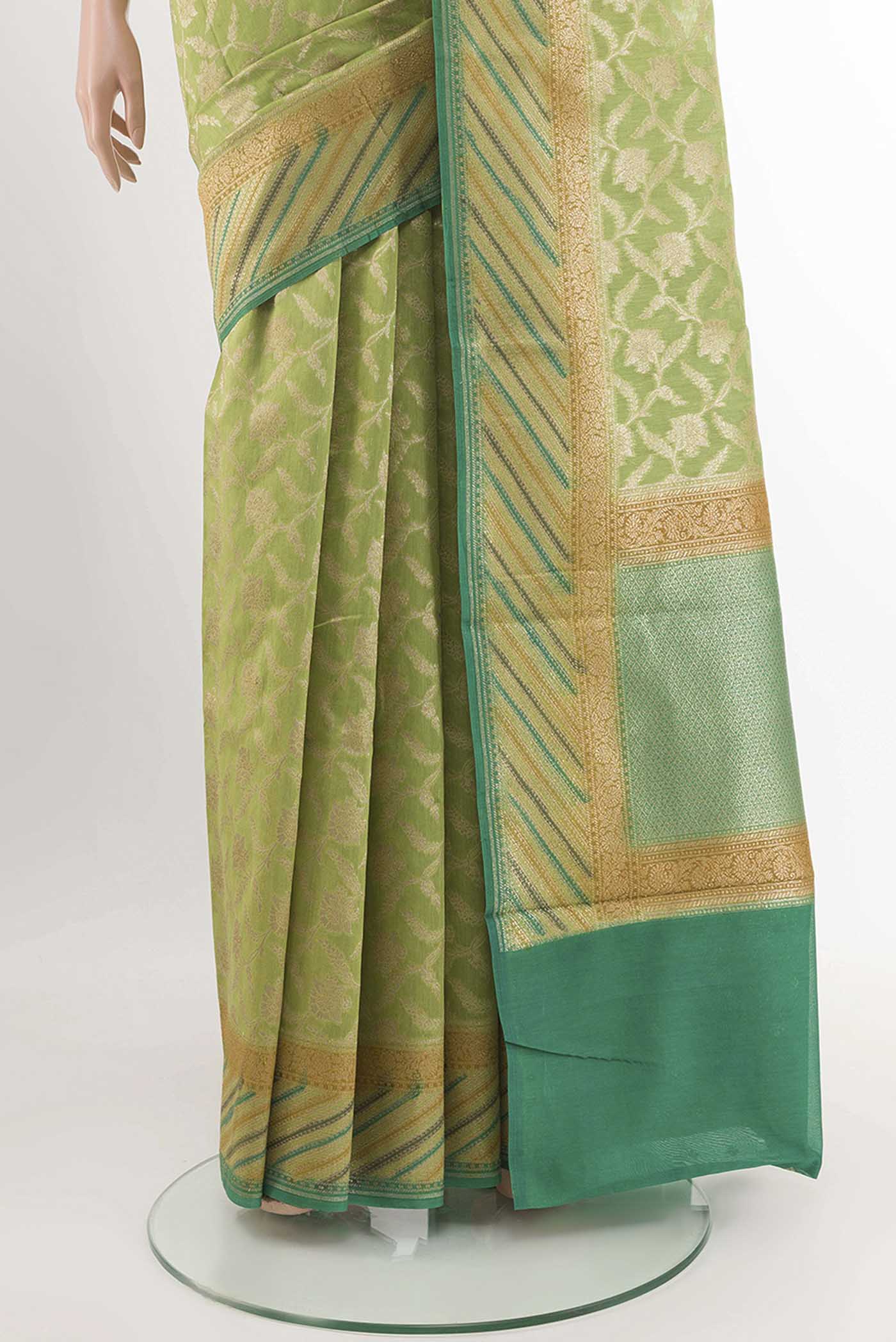 pleats pallu