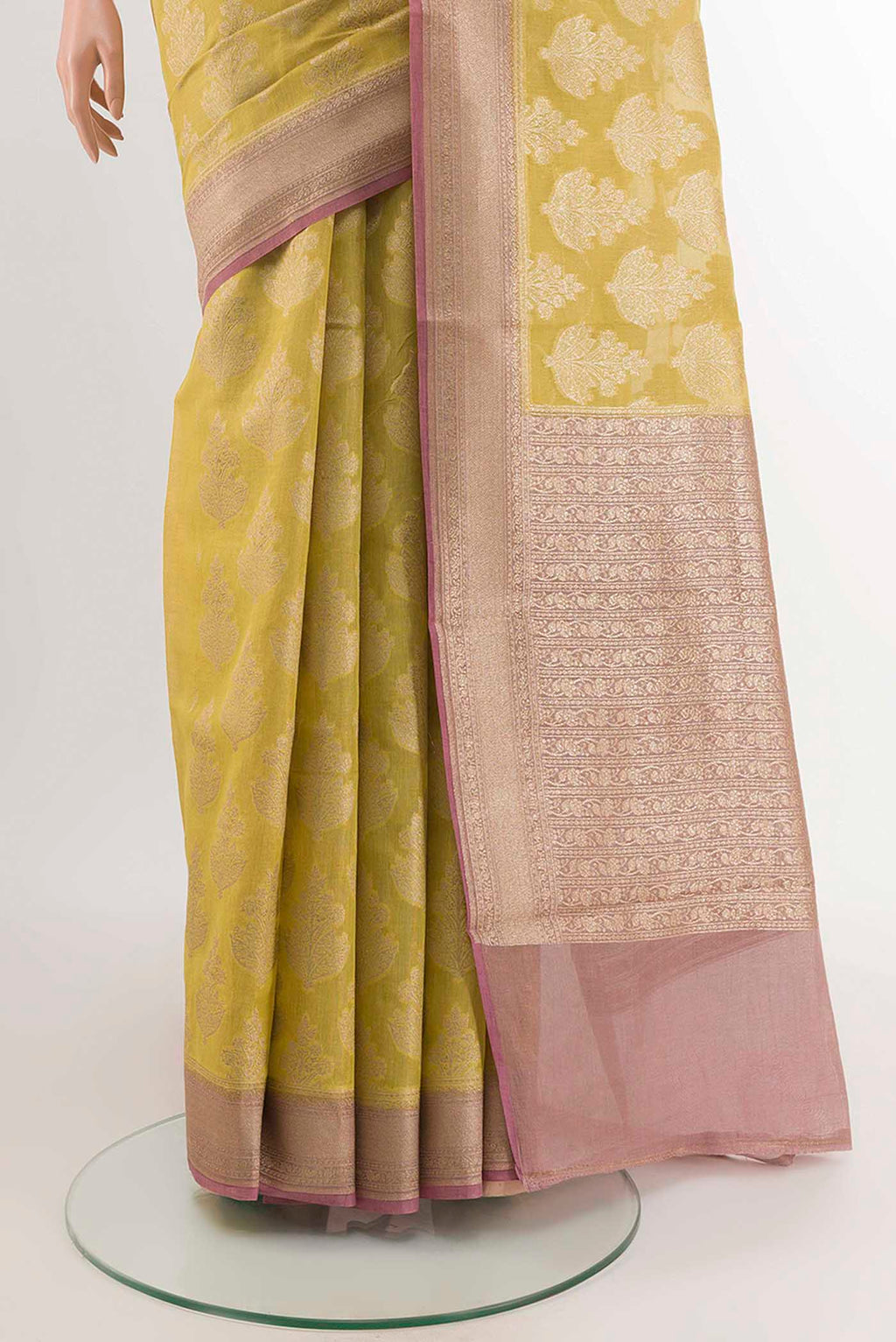 pleats pallu