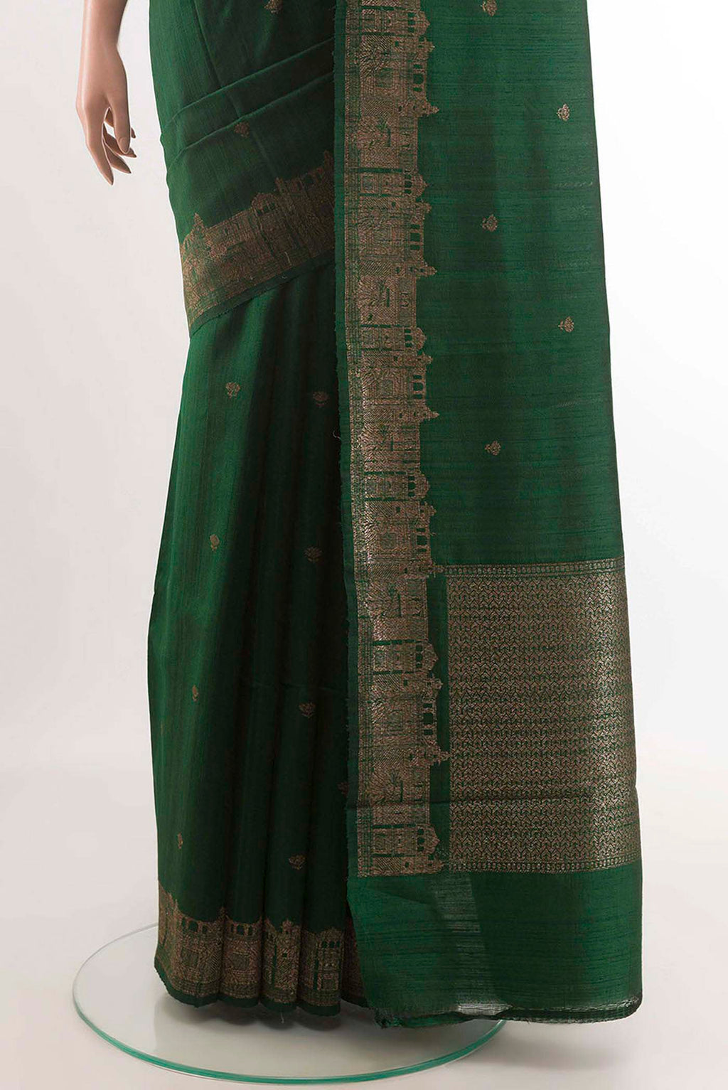 pleats pallu