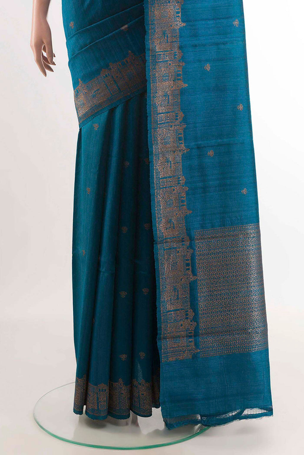 pleats pallu