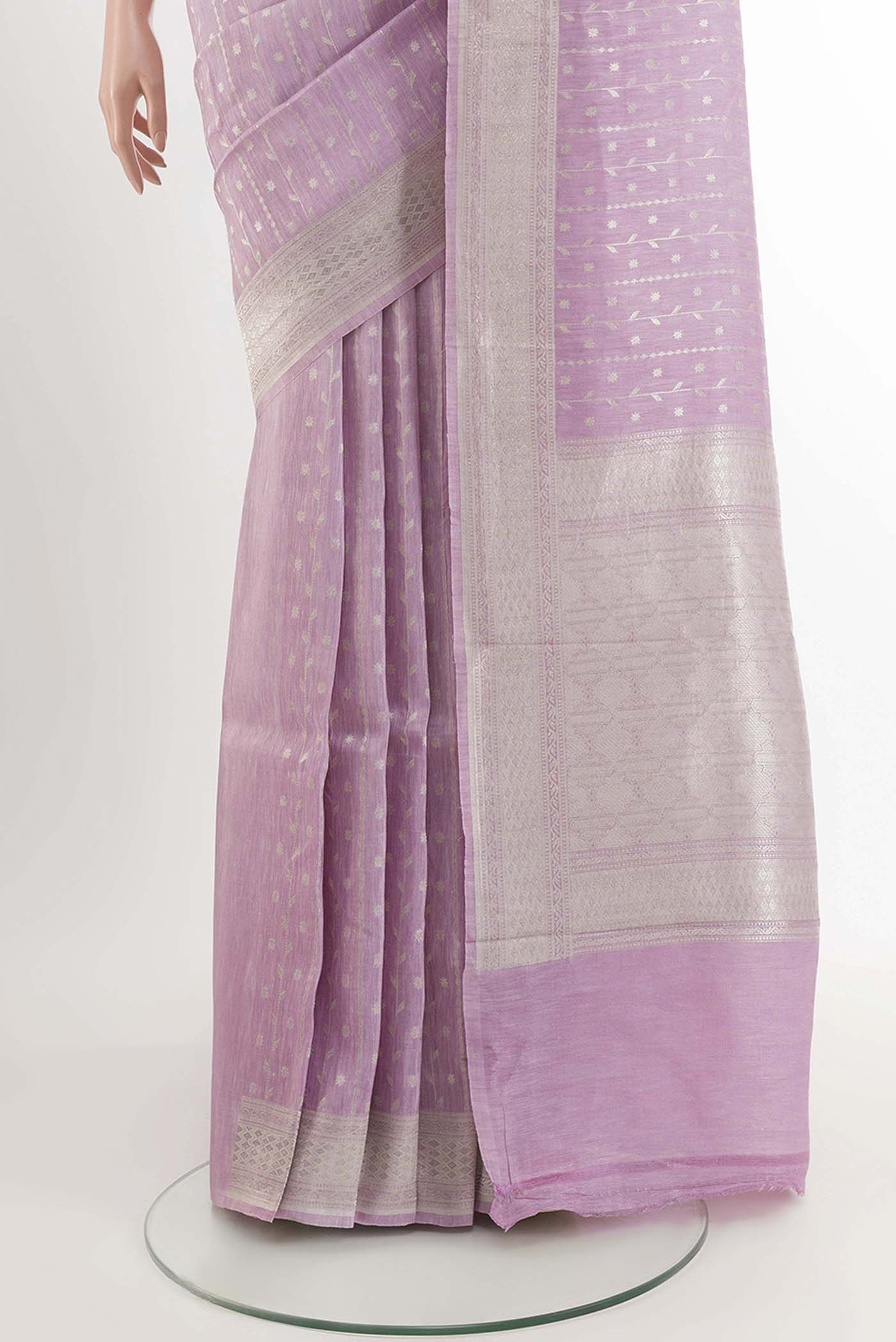 pleats pallu
