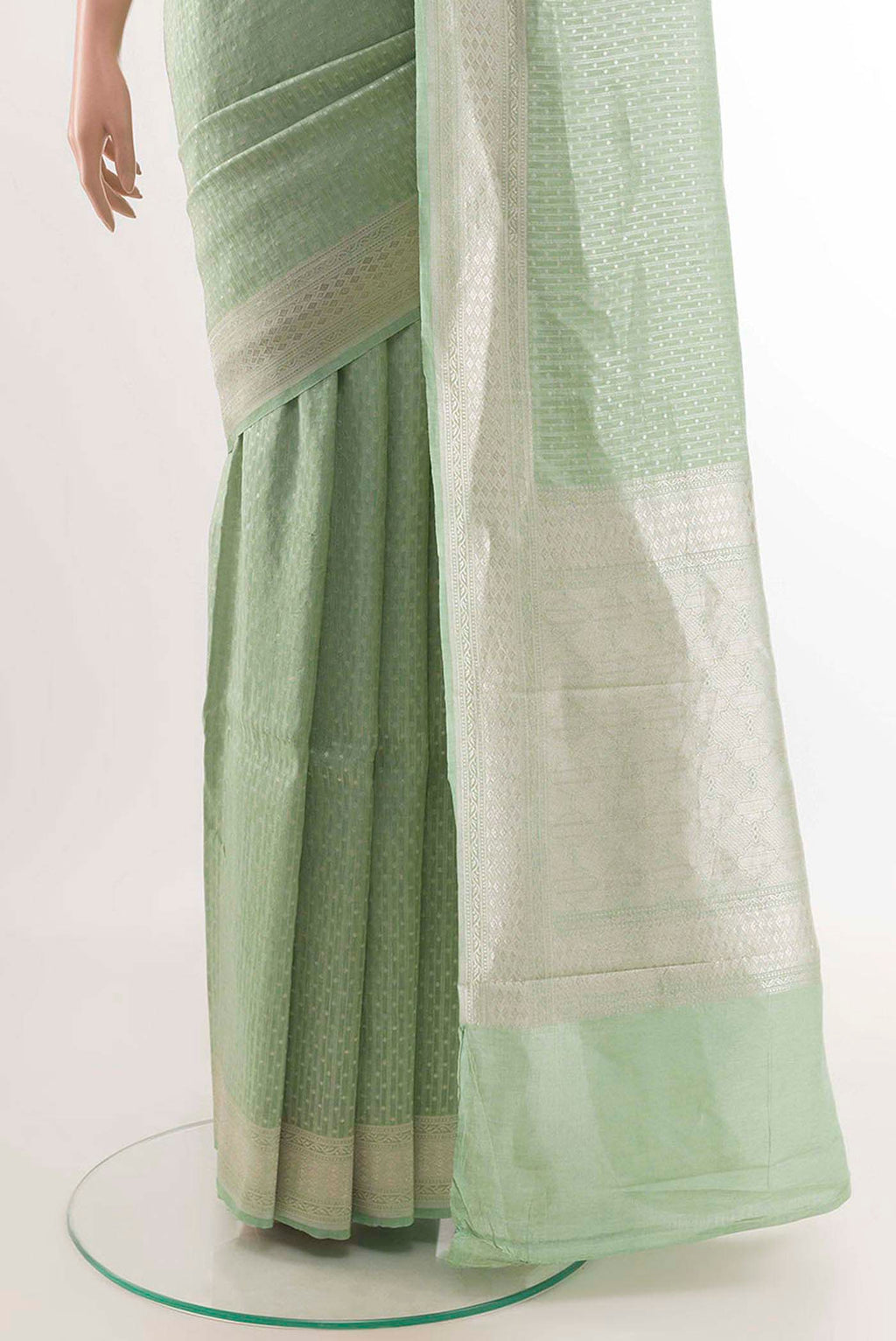 pleats pallu