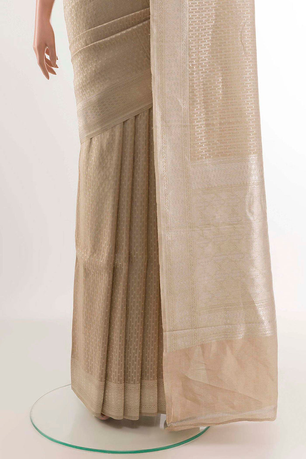 pleats pallu