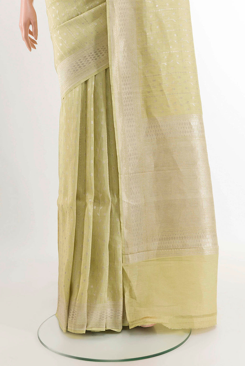 pleats pallu