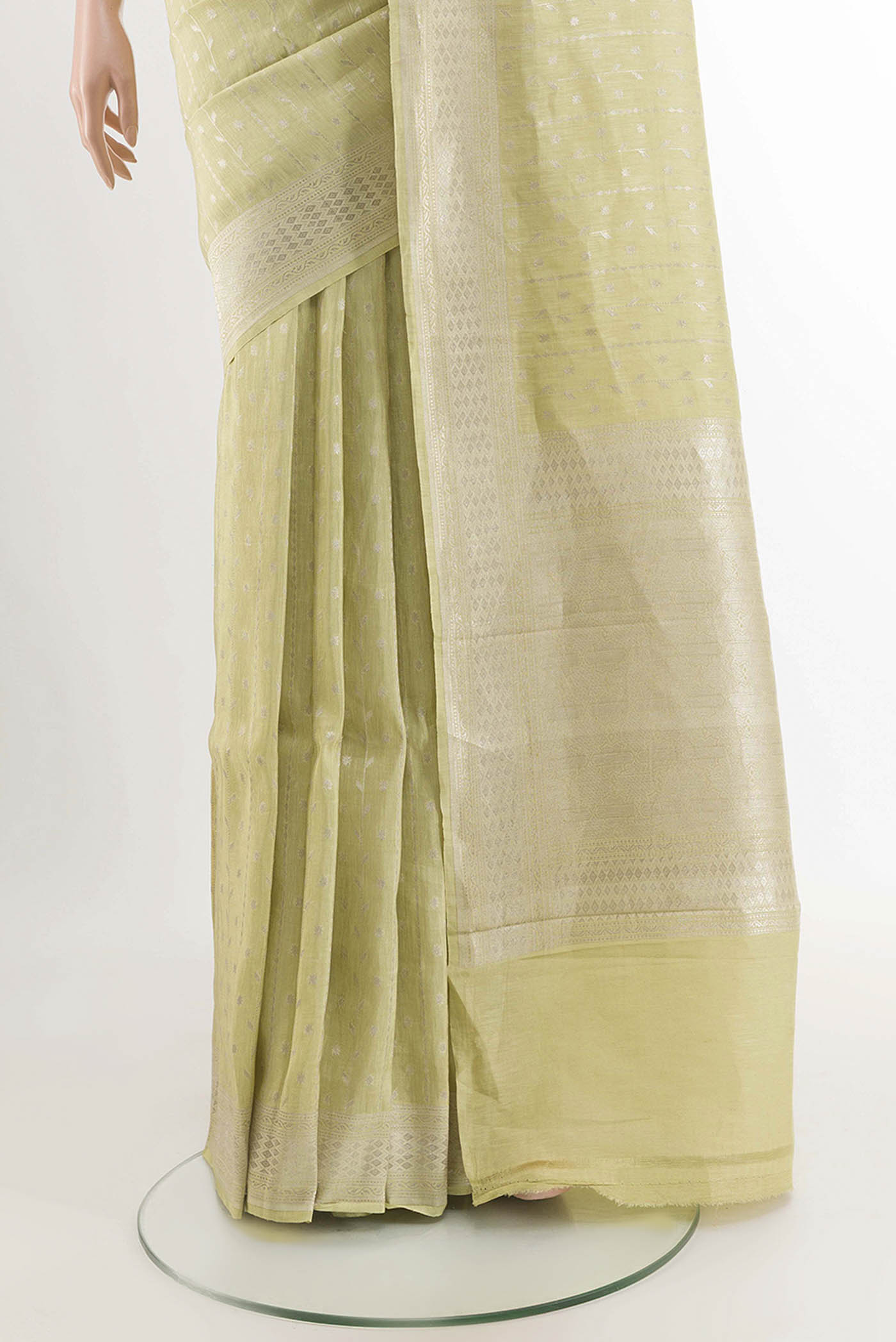 pleats pallu