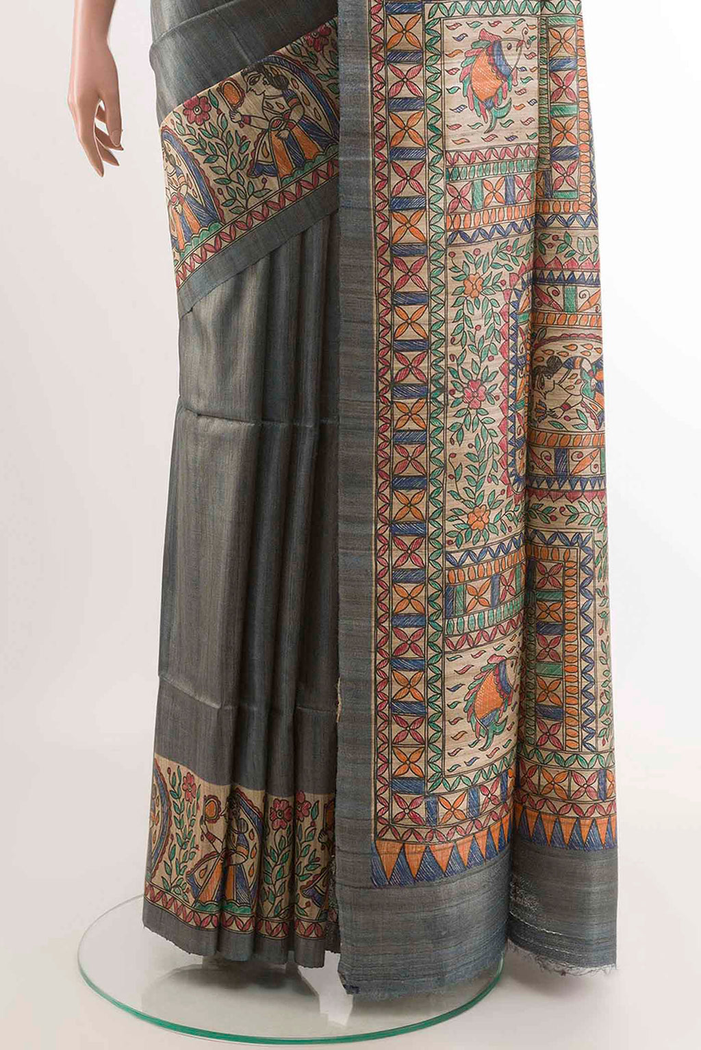 pleats pallu